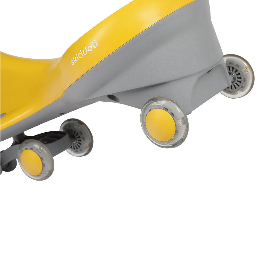 Jucarie ride-on gravitationala Skiddou Bjorg, Galben