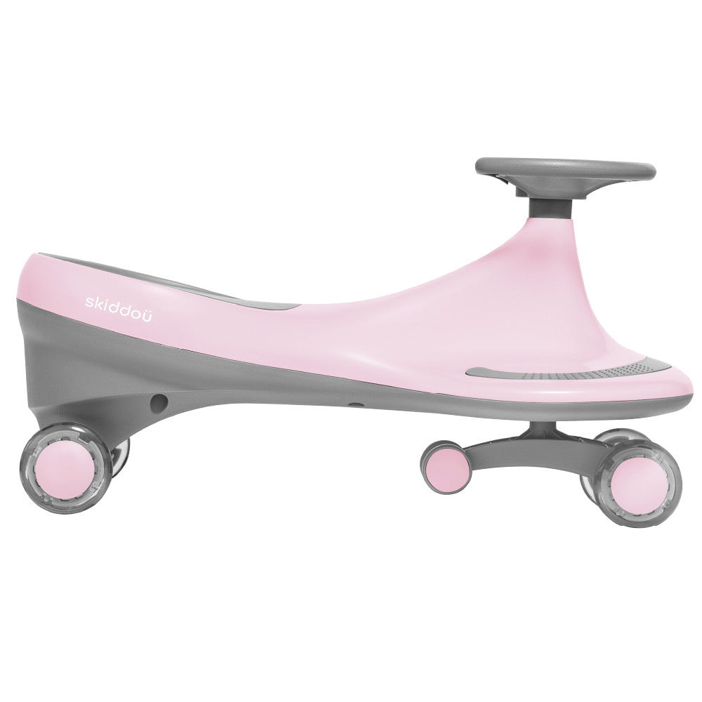 Jucarie ride-on gravitationala Skiddou Bjorg, Keep Pink, Roz