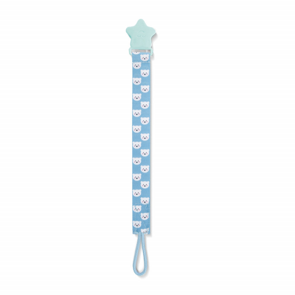 Lantisor pentru suzeta din material textil Bear