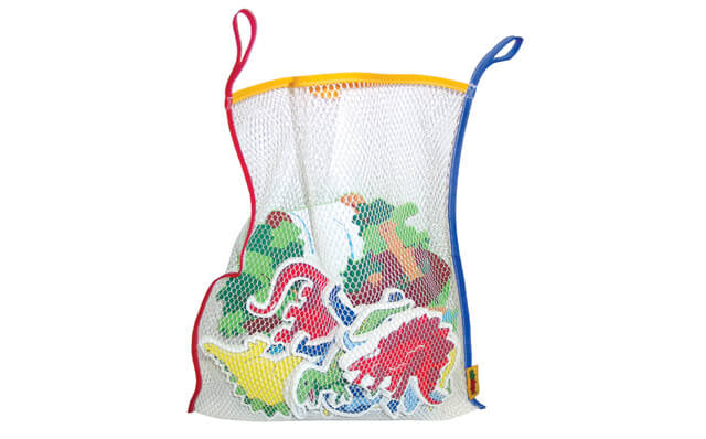 Magic creations - Dinozauri - Set 13 piese din spuma pentru joaca in baie