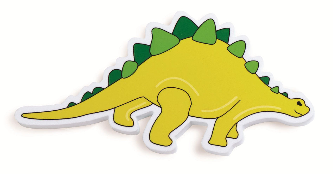 Magic creations - Dinozauri - Set 13 piese din spuma pentru joaca in baie
