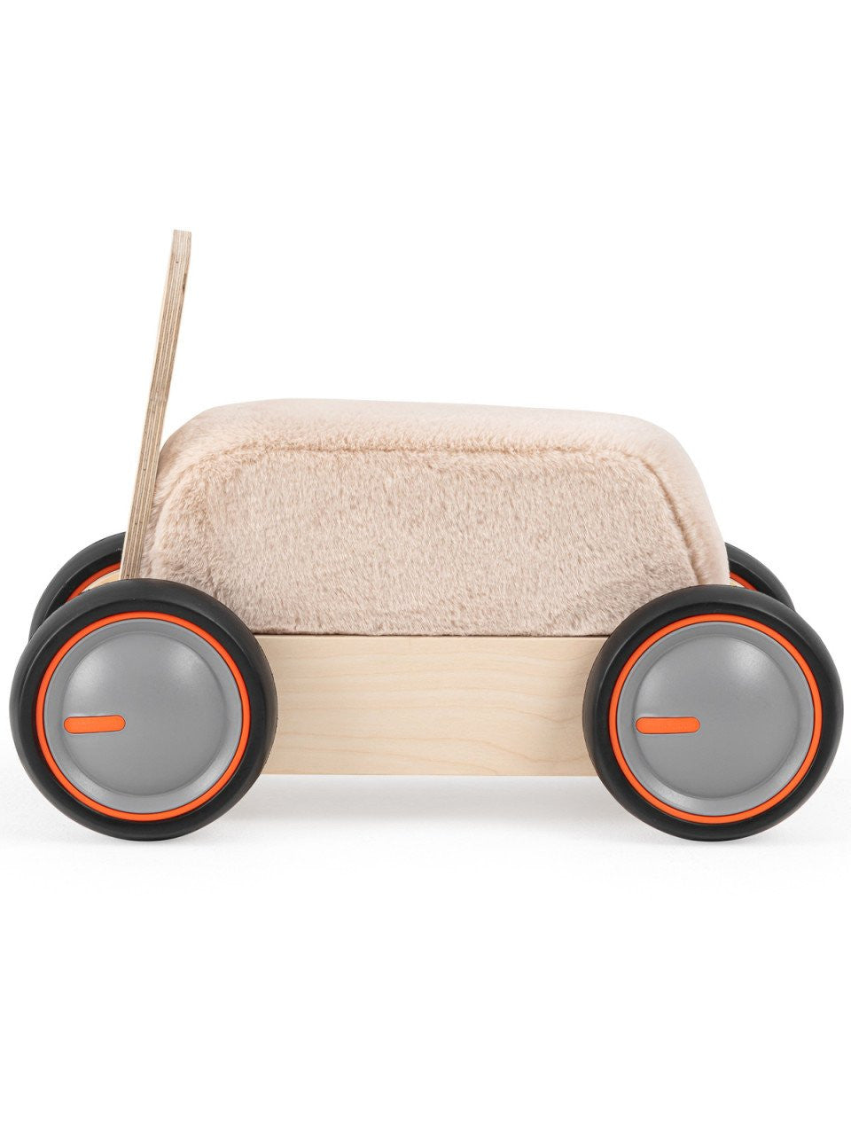 Masinuta ride-on, premergator si carucior de jucarii MamaToyz DriveMe Soft, Ursulet - Jucarie din lemn 3 in 1