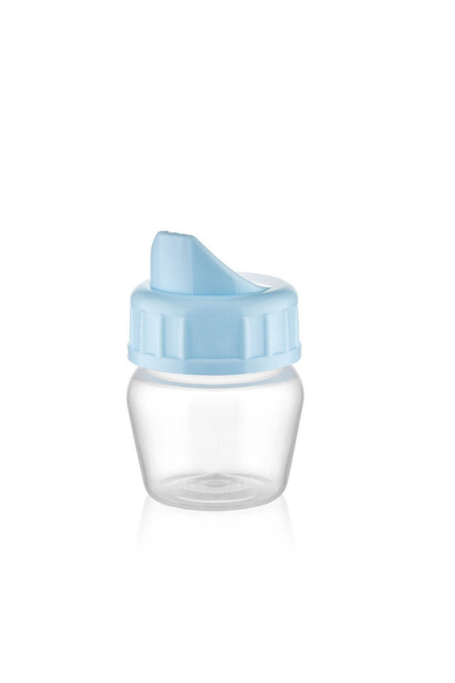Mini biberon 2 in 1 Cana si biberon din sticla BabyJem 30 ml