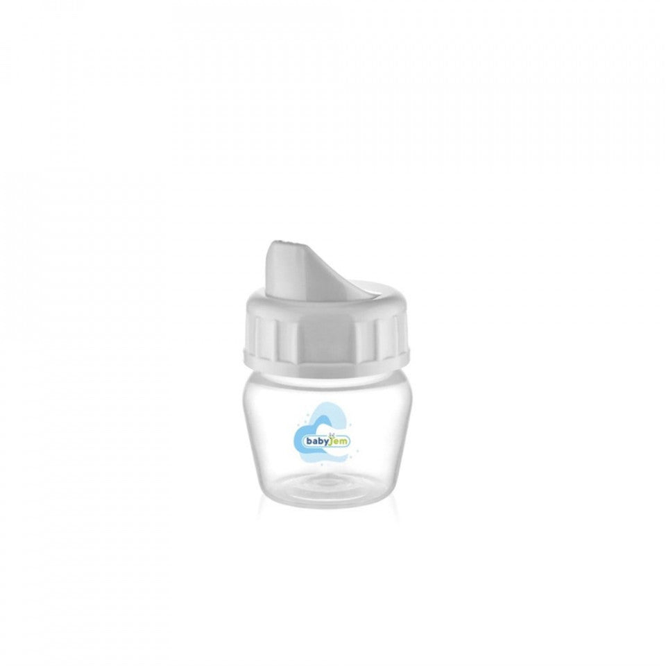 Mini biberon 2 in 1 Cana si biberon din sticla BabyJem 30 ml