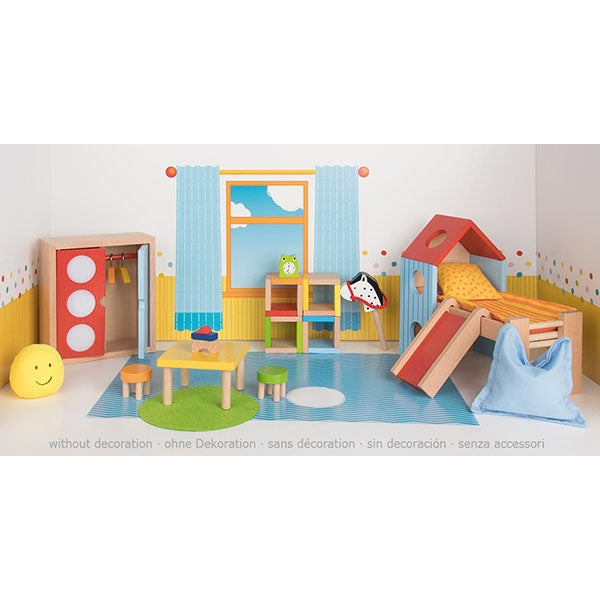 Mobilier pentru casa de papusi - Camera copilului