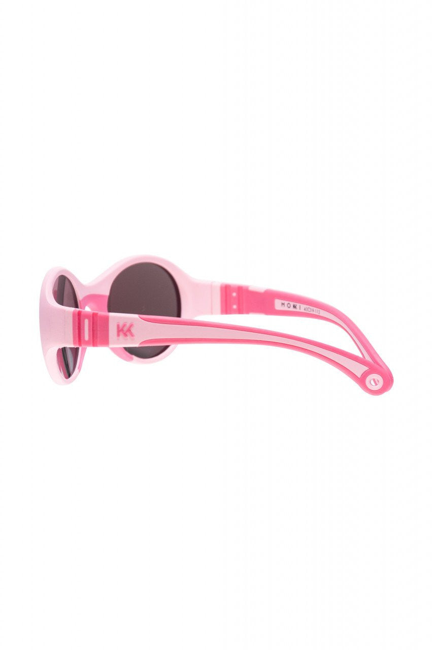Set 2 ochelari copii Click & Change, roz, 0-2 ani, Mokki