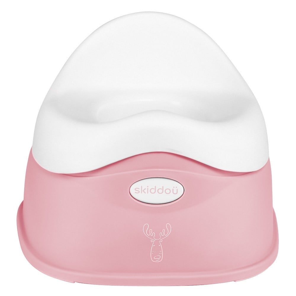 Olita pentru copii, Potti, Skiddou, cu spatar, Keep pink, roz