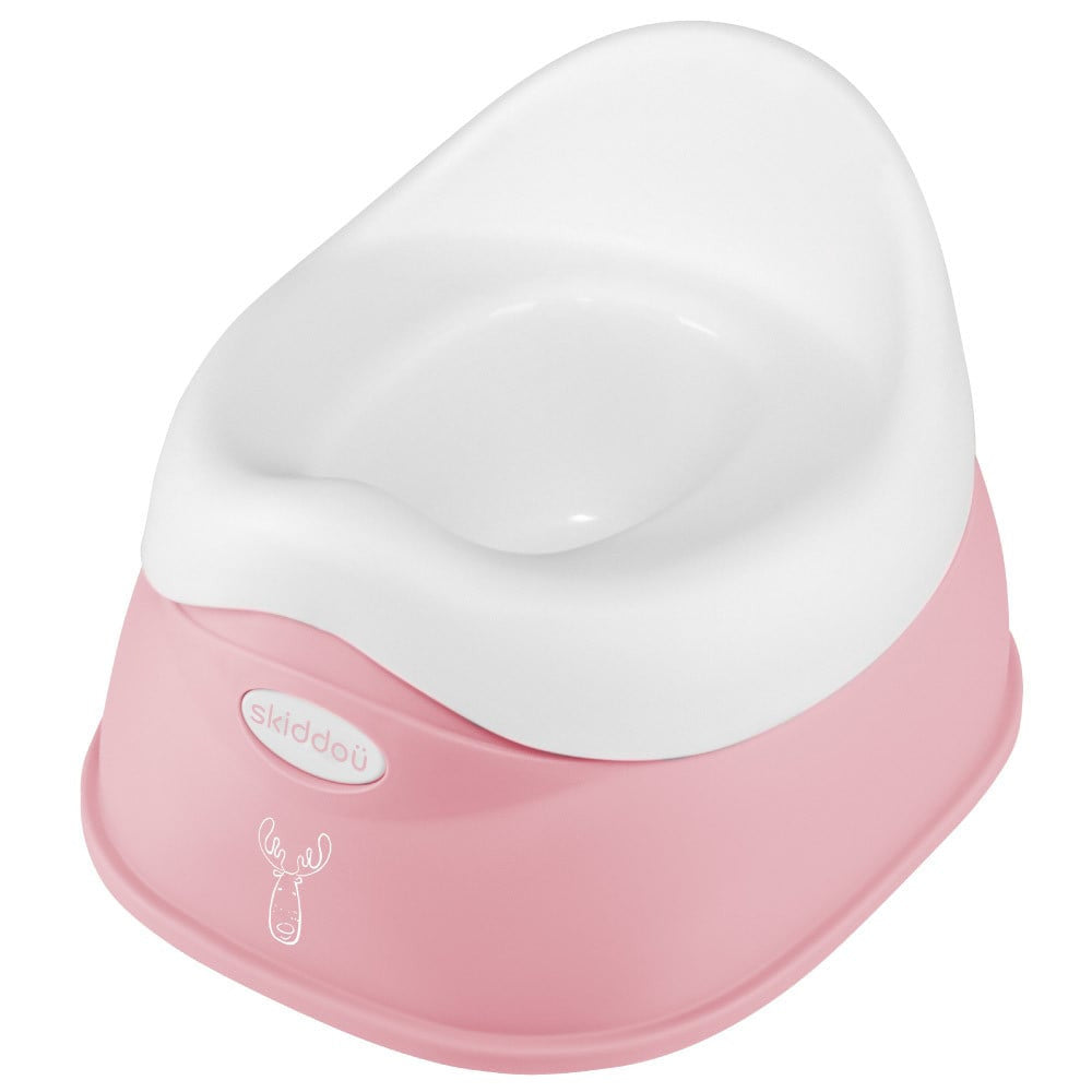 Olita pentru copii, Potti, Skiddou, cu spatar, Keep pink, roz