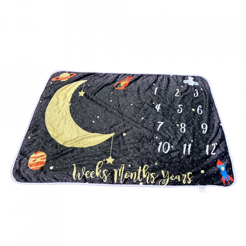 Paturica Milestone plusata pentru fotografii memorabile Luna neagra