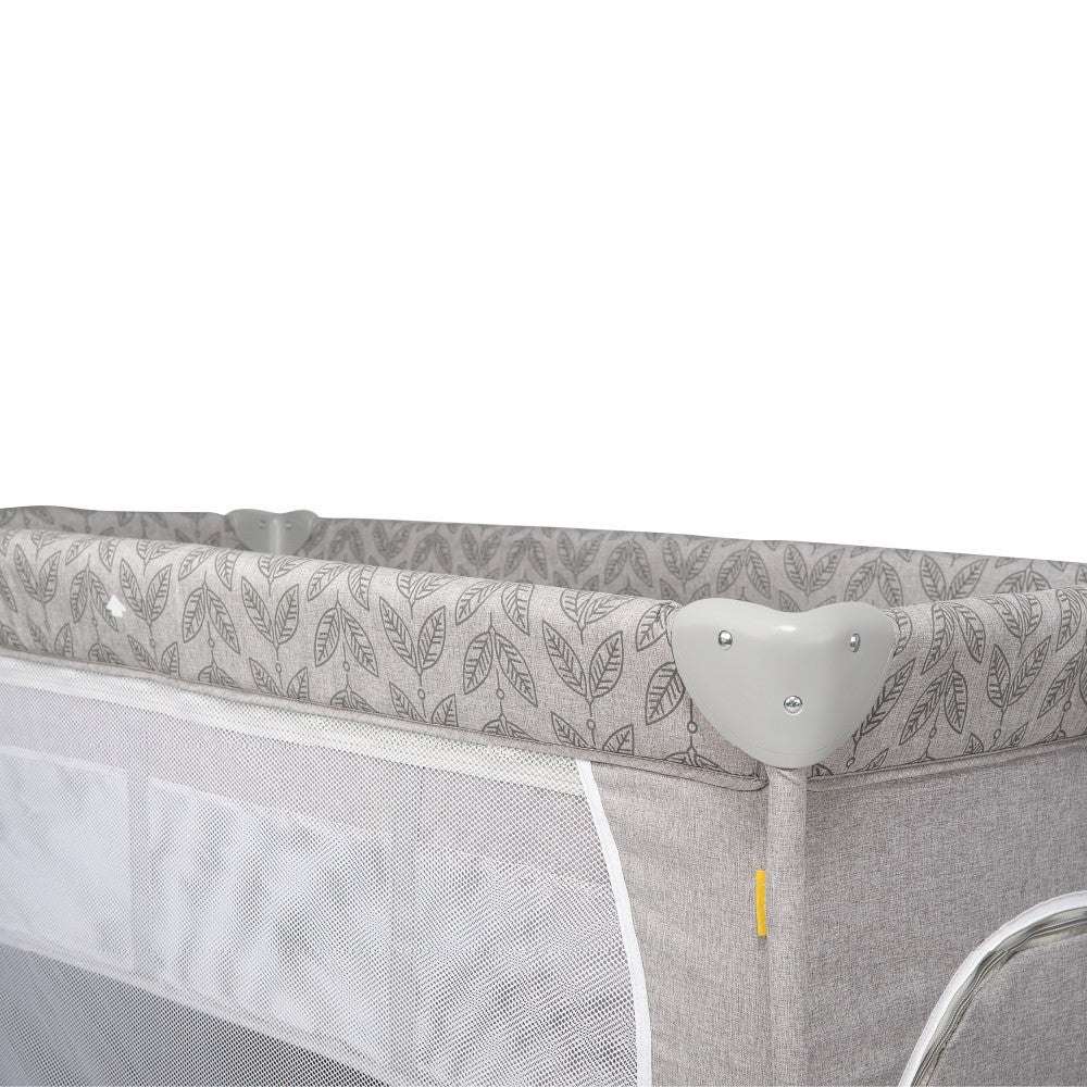 Patut de calatorie pliabil cu 2 nivele Lunar, Nomadic Dream, Gri, Skiddou