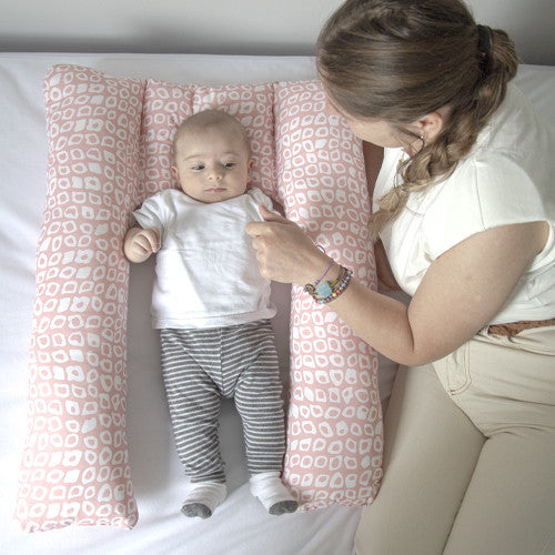 Perna 3 in 1 : babynest, pentru gravide si pentru alaptare in forma de U BabyJem