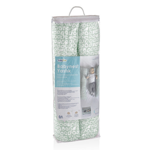 Perna 3 in 1 : babynest, pentru gravide si pentru alaptare in forma de U BabyJem