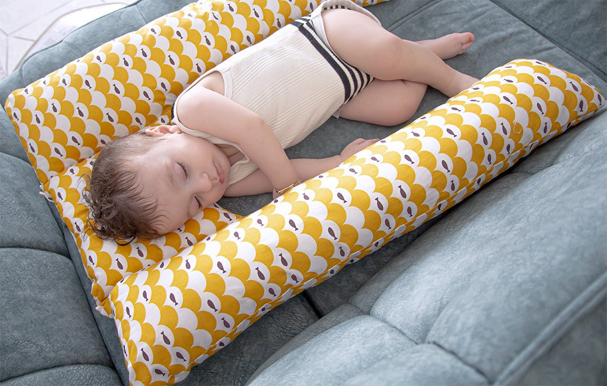 Perna 3 in 1 : babynest, pentru gravide si pentru alaptare in forma de U BabyJem