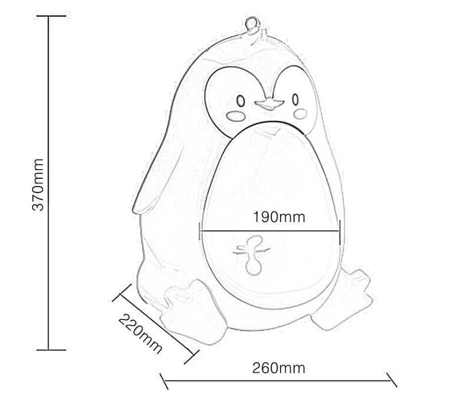 Pisoar Pinguin pentru Baietei
