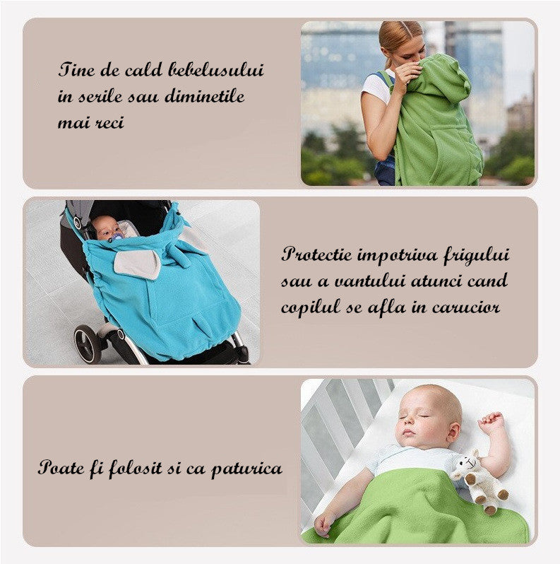 Protectie universala pentru sisteme de purtare tip marsupiu