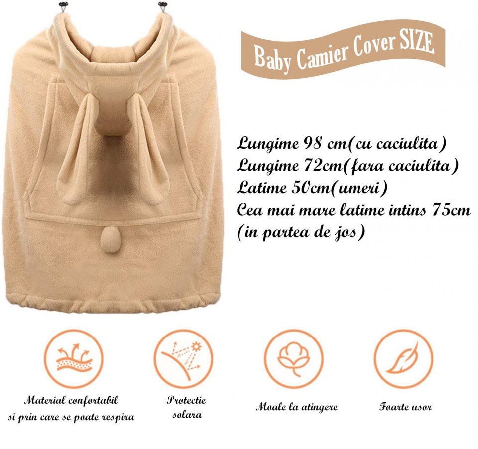 Protectie universala pentru sisteme de purtare tip marsupiu