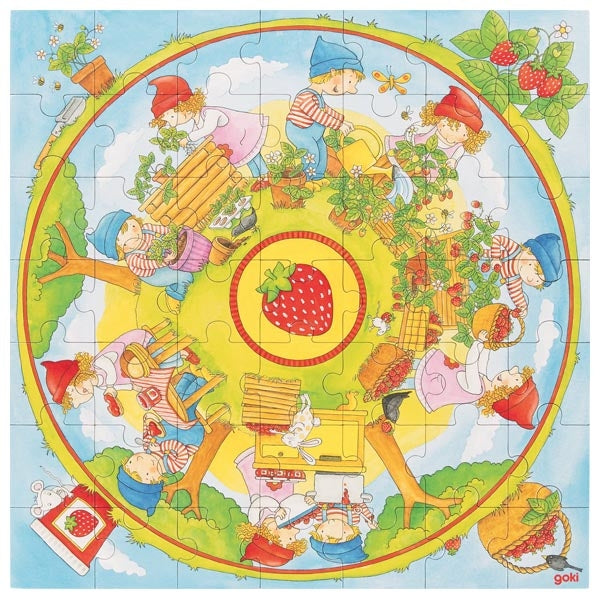 Puzzle XXL Lumea capsunilor