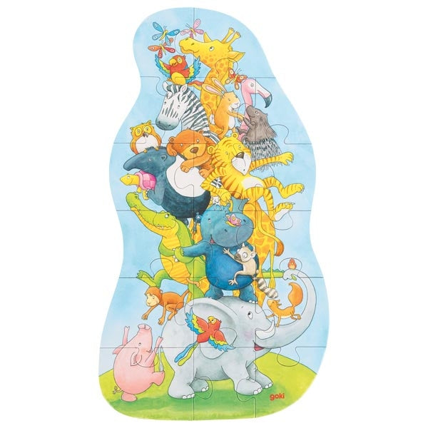 Puzzle urias XXL - Turnul de animale