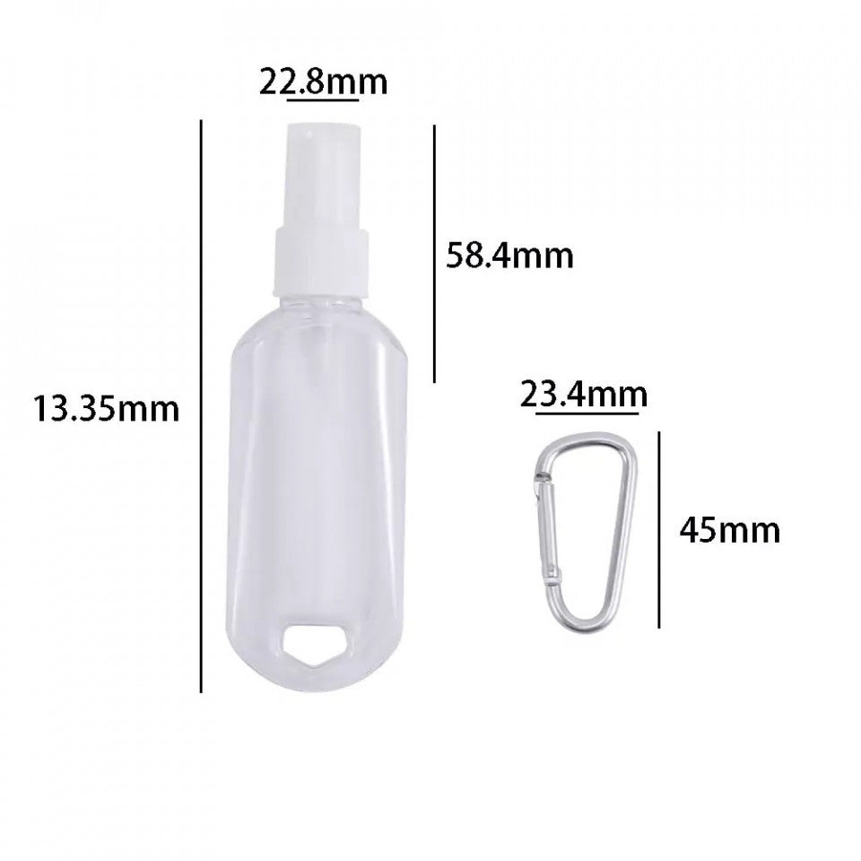 Recipient portabil pentru lichide cu pulverizator - 30 ml