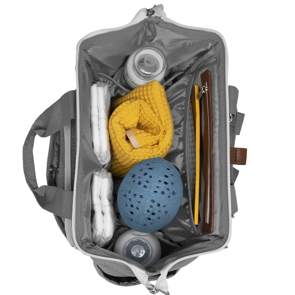 Rucsac multifunctional mamici Astrid, Normandic Dream, Gri, Skiddou