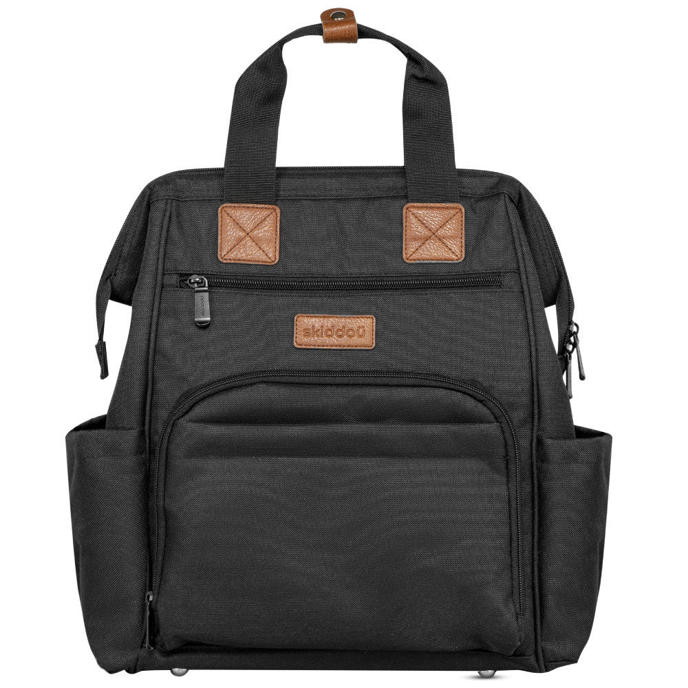Rucsac multifunctional mamici Astrid, Onyx, Negru, Skiddou