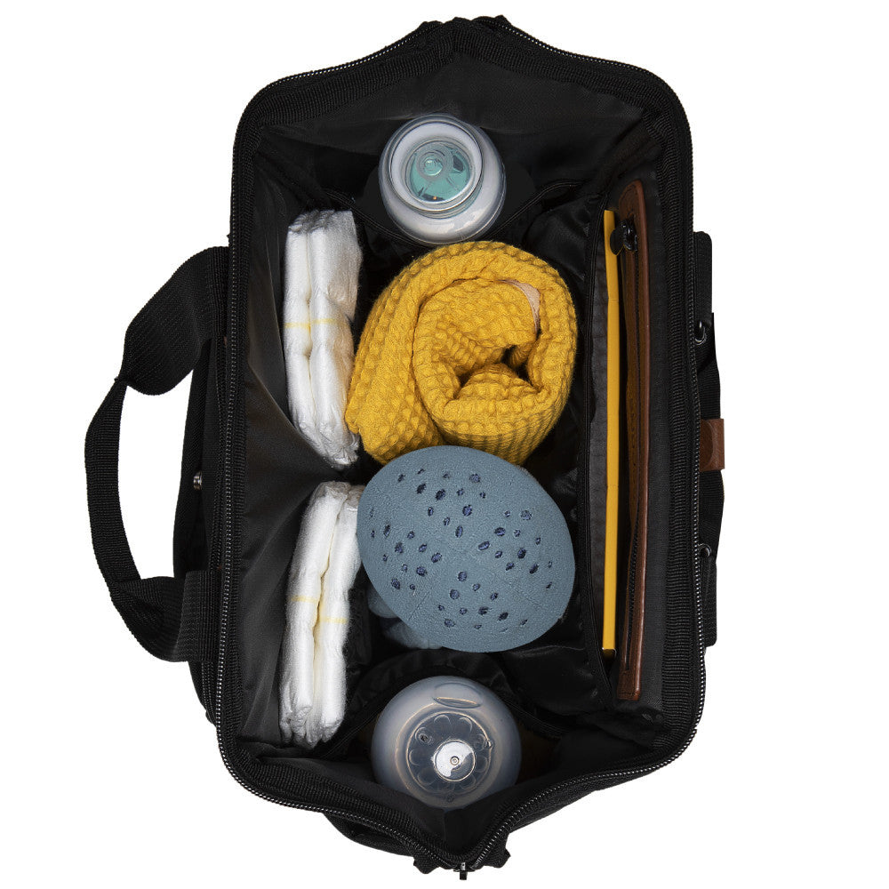 Rucsac multifunctional mamici Astrid, Onyx, Negru, Skiddou