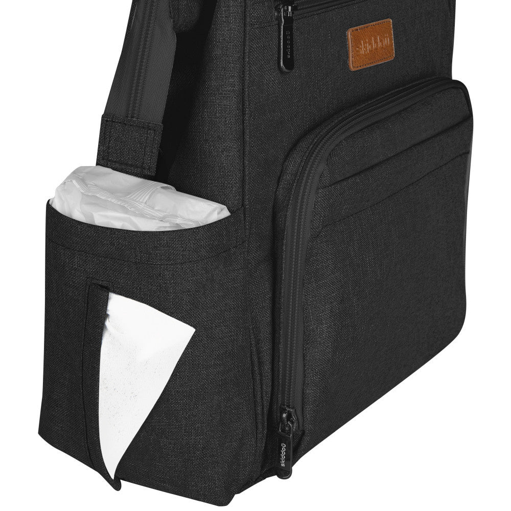 Rucsac multifunctional mamici Astrid, Onyx, Negru, Skiddou