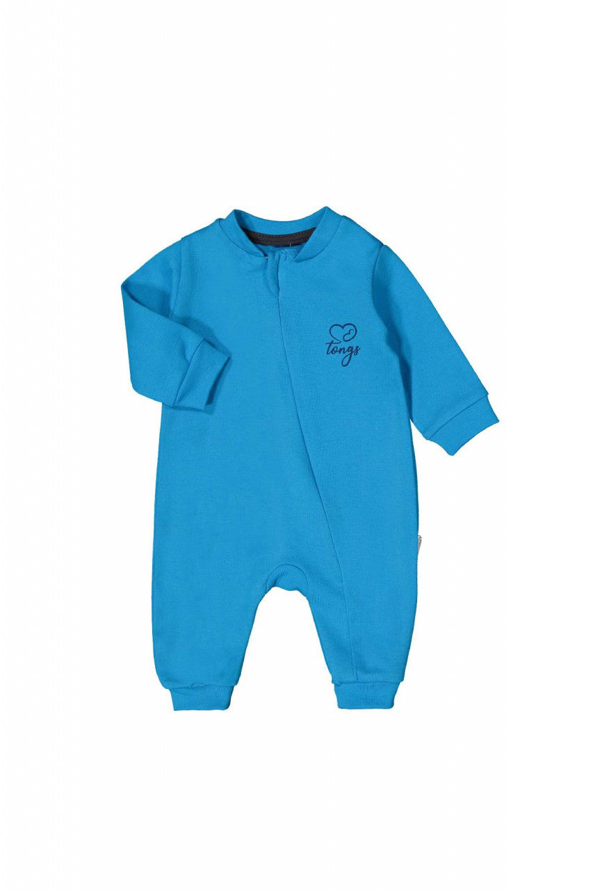 Salopeta cu maneca lunga nou nascut BLEU, Tongs baby