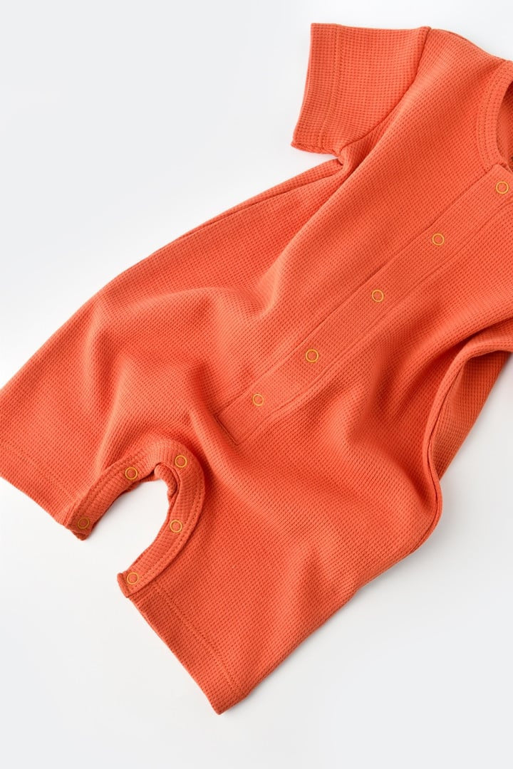 Salopeta cu panataloni scurti - 100% bumbac organic - Scortisoara, Baby Cosy