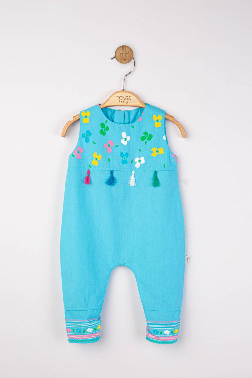 Salopeta de vara pentru bebelusi Ciucurasi, Tongs baby