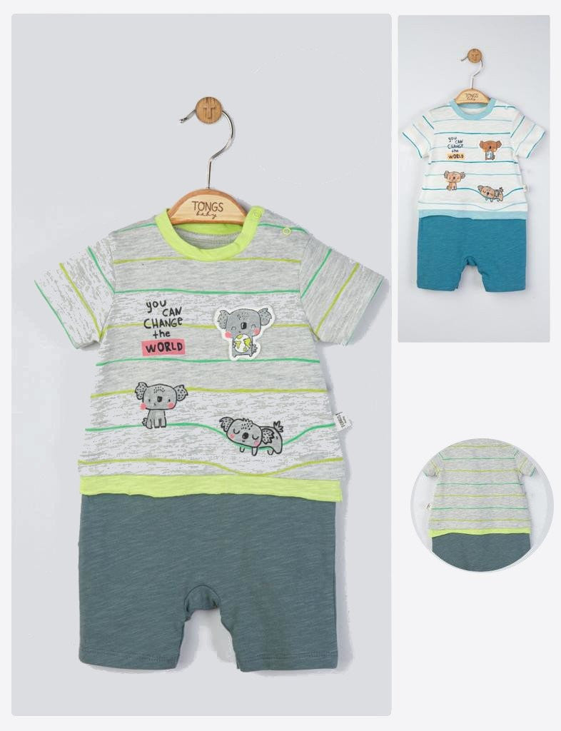 Salopeta de vara pentru bebelusi Koala, Tongs baby