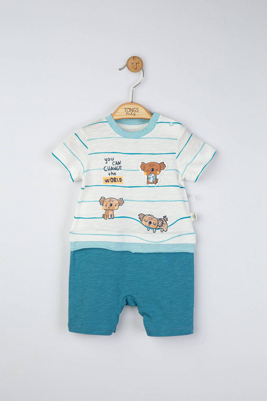 Salopeta de vara pentru bebelusi Koala, Tongs baby