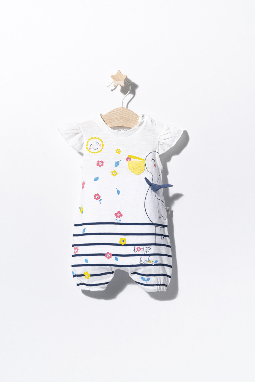 Salopeta de vara pentru bebelusi Summer, Tongs baby