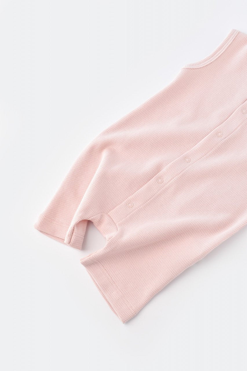 Salopeta fara maneci si panataloni scurti - 100% bumbac organic - Roz, Baby Cosy