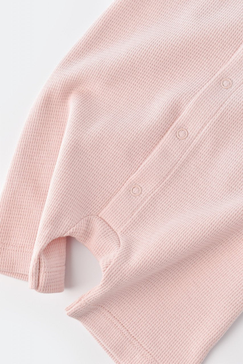 Salopeta fara maneci si panataloni scurti - 100% bumbac organic - Roz, Baby Cosy