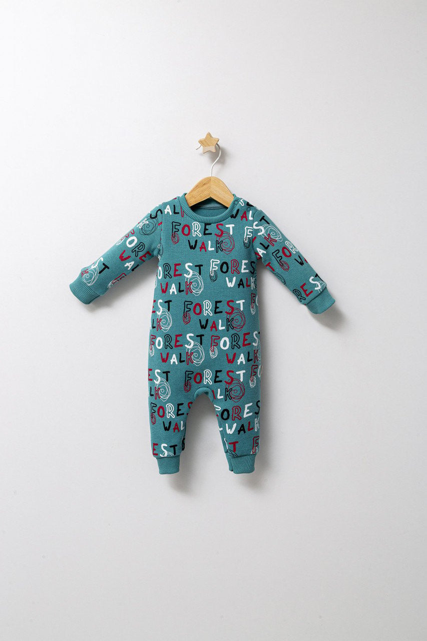 Salopeta pentru bebelusi de iarna Forest, Tongs baby, baietei