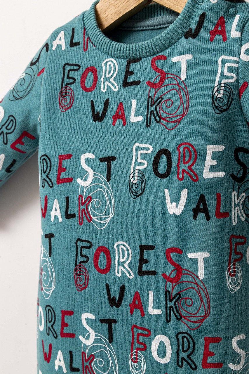 Salopeta pentru bebelusi de iarna Forest, Tongs baby, baietei