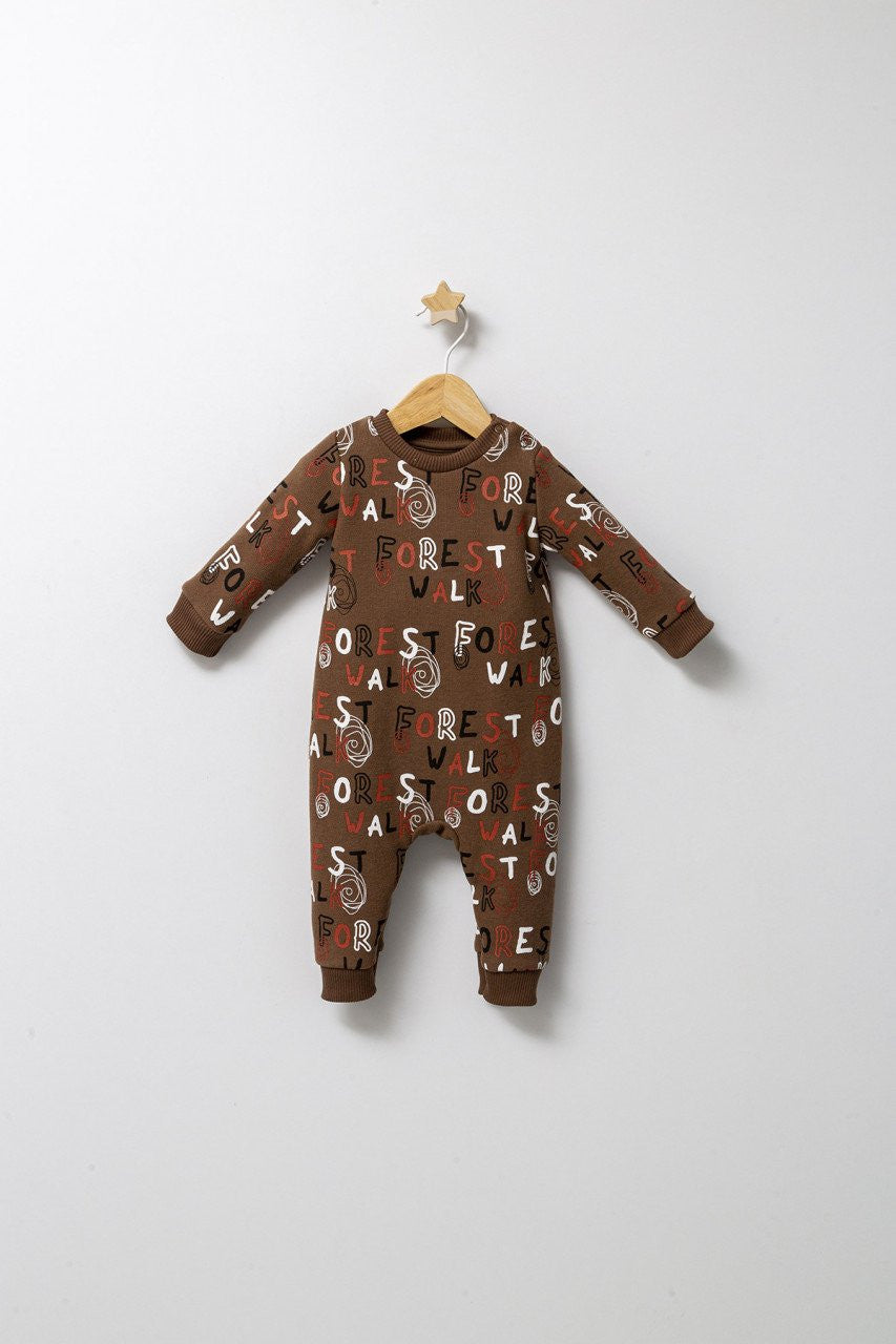 Salopeta pentru bebelusi de iarna Forest, Tongs baby, baietei