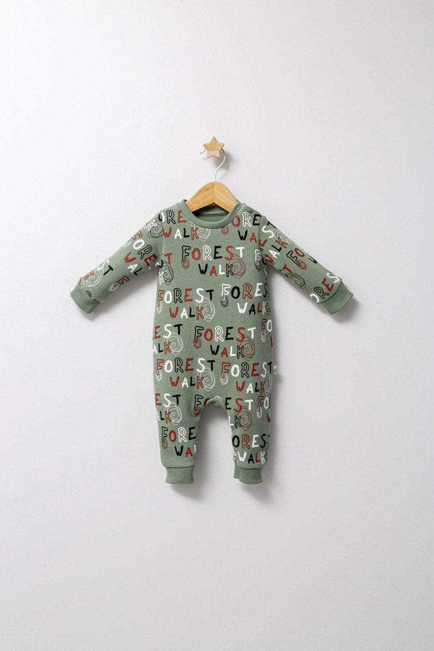 Salopeta pentru bebelusi de iarna Forest, Tongs baby, baietei