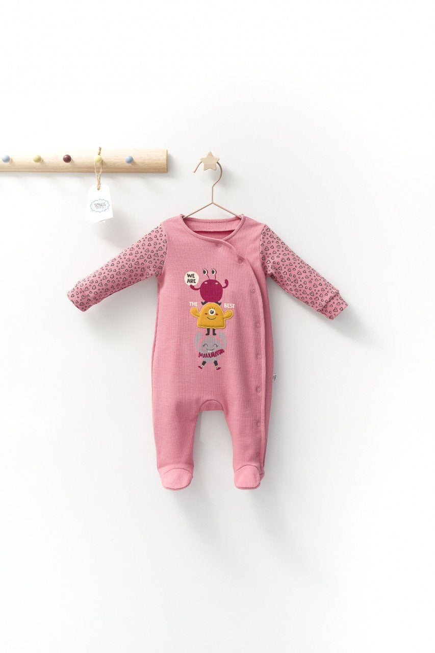 Salopeta pentru bebelusi Monster, Tongs baby