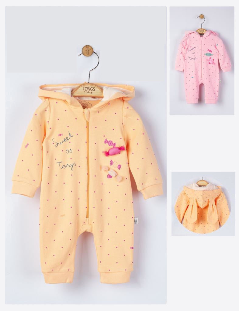 Salopeta pentru bebelusi Sweets, Tongs baby