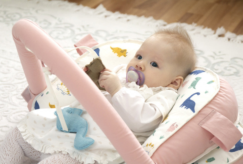 Saltea multifunctionala Sit and Play cu bara jucarii