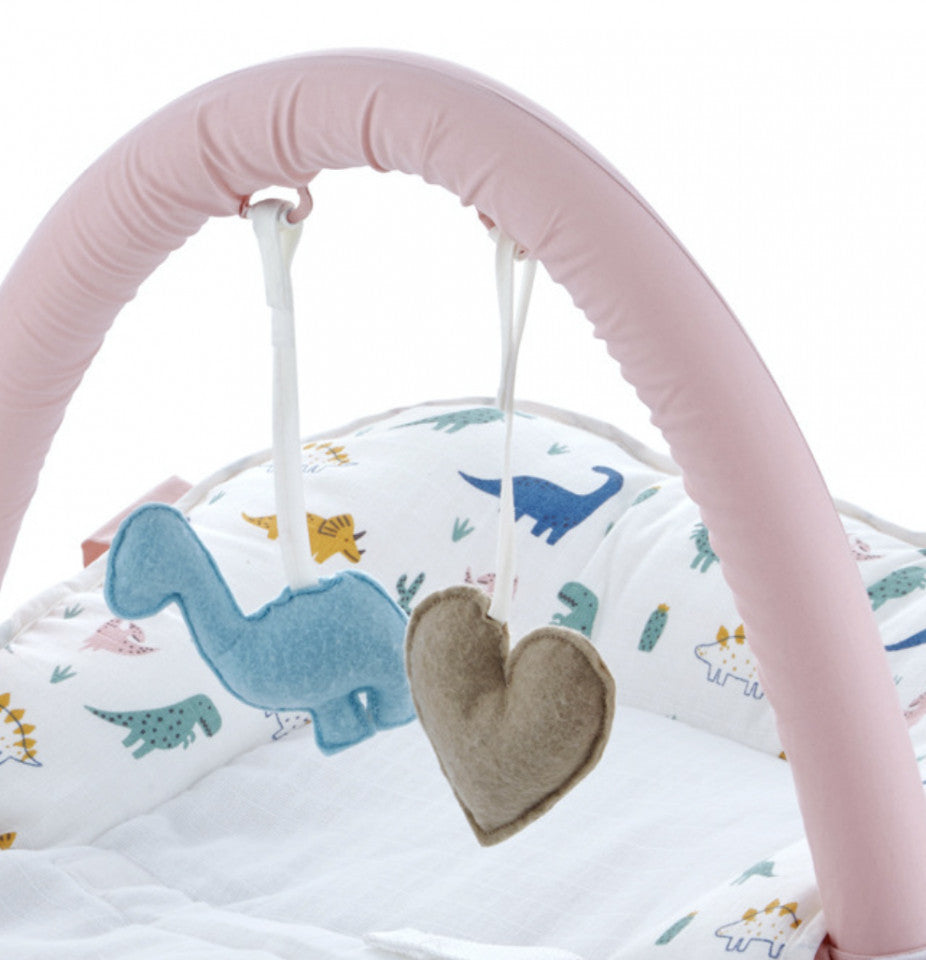 Saltea multifunctionala Sit and Play cu bara jucarii