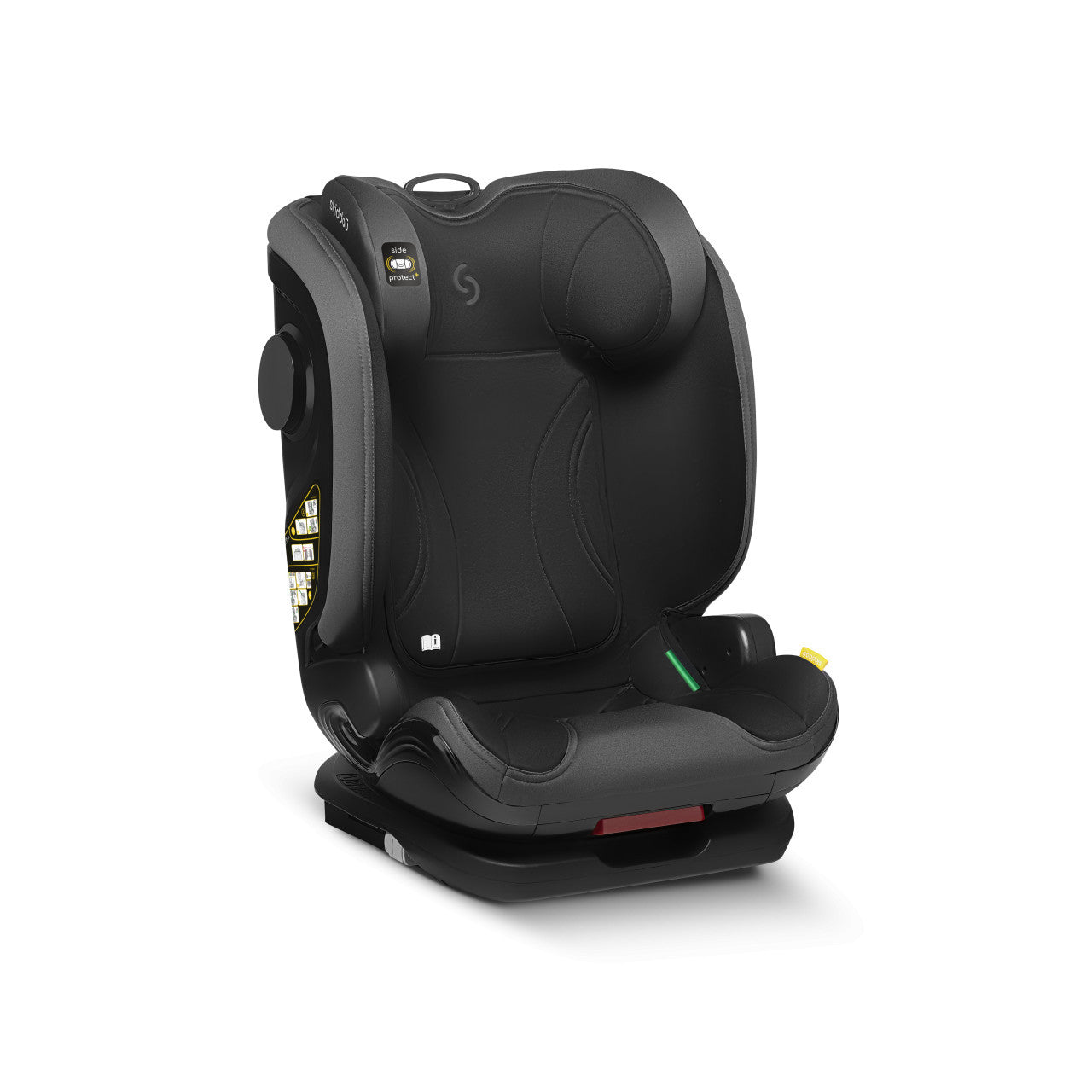 Scaun auto ISOFIX Täby, Skiddou, 15-36 kg, Onyx, Negru