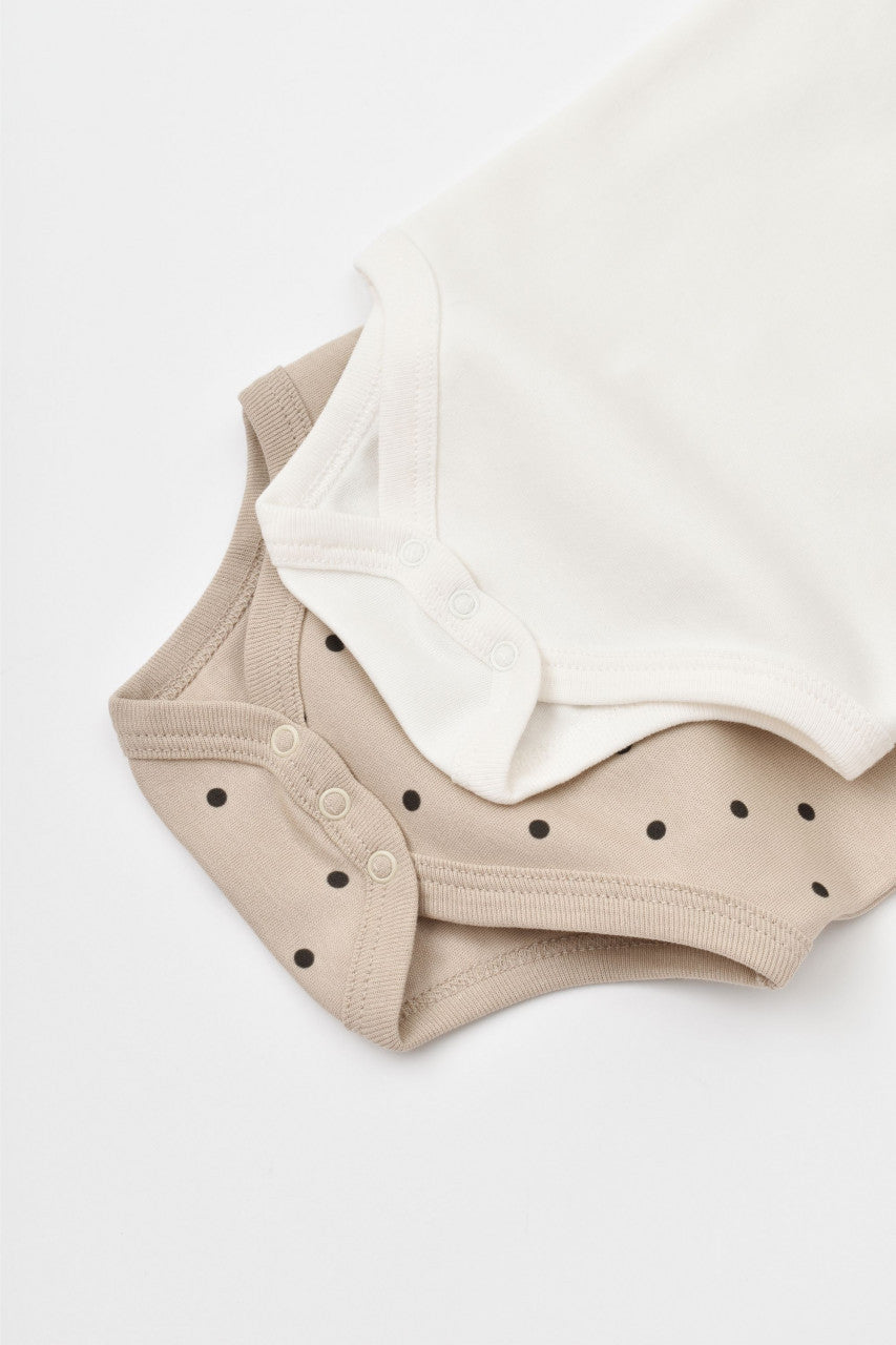 Set 2 body-uri bebe unisex Girafa, Baby Cosy, 100% bumbac organic