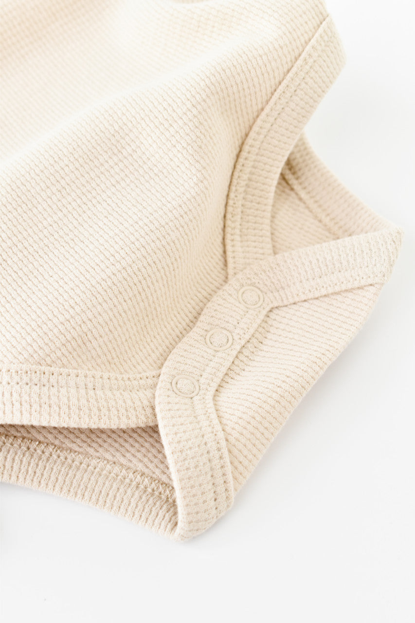 Set 2 body-uri fara maneci bebe unisex -100% bumbac organic - Mint/Stone, Baby Cosy