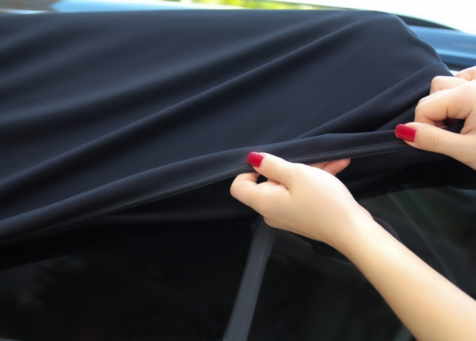 Set 2 bucati parasolar auto BabyJem Sun Shade Cover