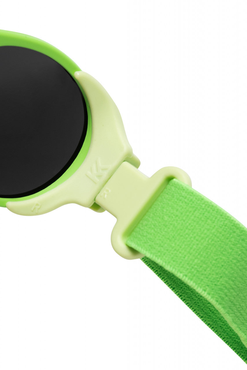 Set 2 ochelari copii Click & Change, verde, 0-2 ani, Mokki