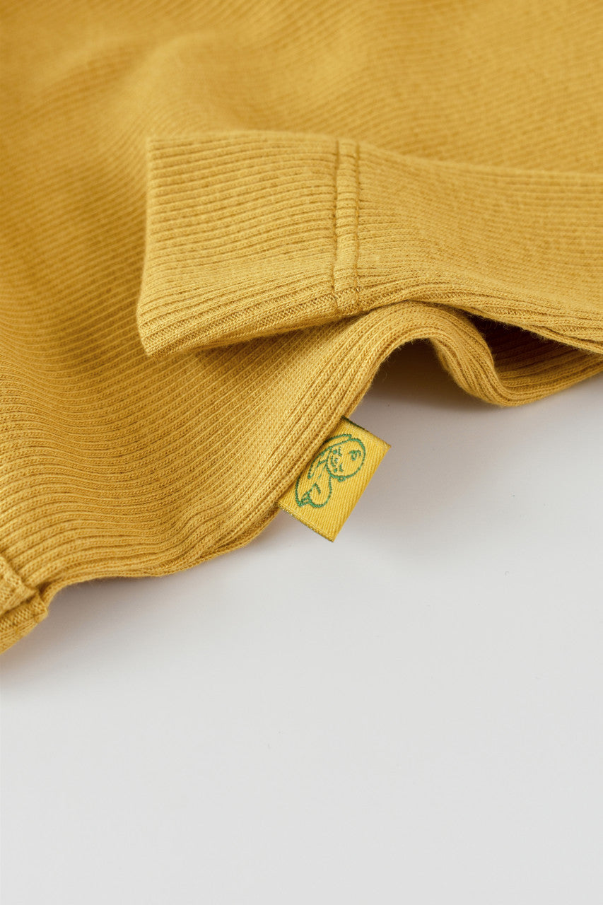 Set 3 piese: body cu maneca lunga, panataloni lungi cu botosei si caciulita din bumbac organic si modal - Sofran, Baby Cosy