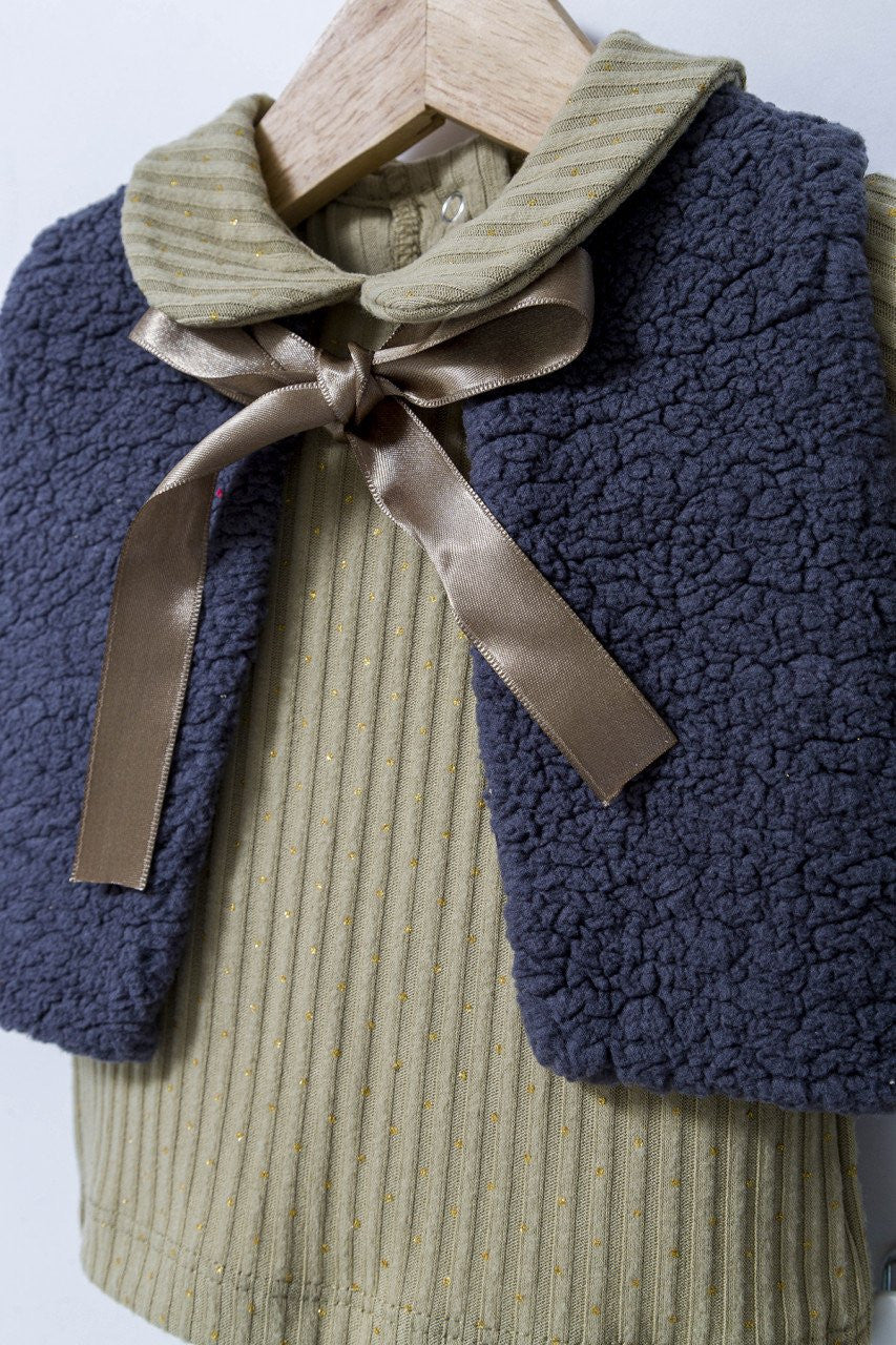 Set 3 piese: fustita, bluzita si vestuta eleganta pentru bebelusi Fun Penguin, Tongs baby